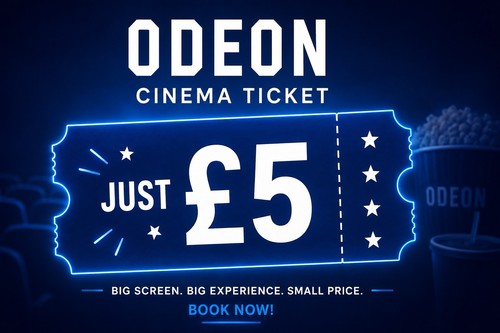 Odeon cinema tickets any - uk,,