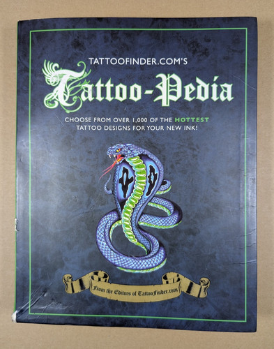Tattoo pedia book - book, by