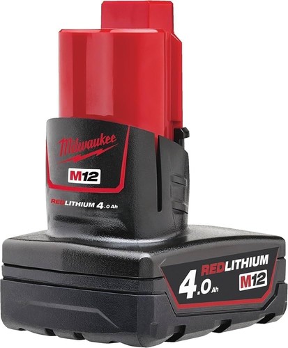 Milwaukee m12b4 0ah - milwaukee, 4.0ah