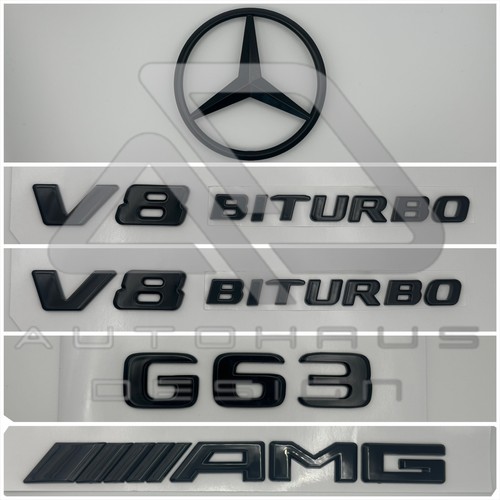 Gloss black g63 full blackout - black,
