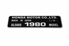 Honda xl500s 1980 non oem - honda,