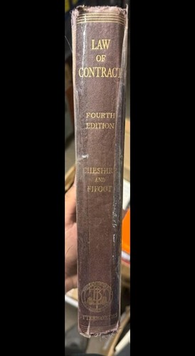 Butterworth law contract - of,
