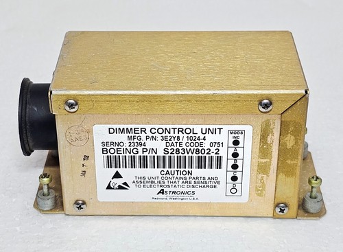 Astronics s283w802 dimmer - astronics, s283w802-2