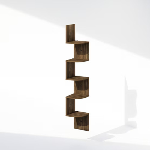 Furinno tier floating corner - 5-tier,