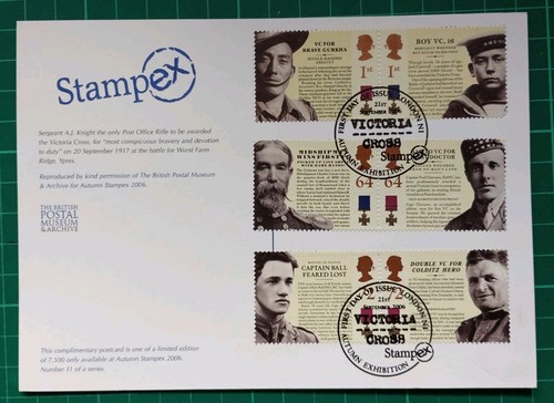 2006 victoria cross stampex - cross,