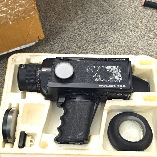 Bolex 450 super movie camera - super,