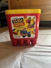 Stickle Bricks Fun Tub Complete Set Excellent Condition Ideal Christmas Gift
