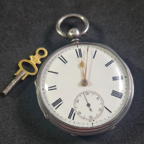 Antique solid silver gents - antique,