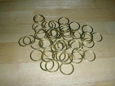 Brass curtain roman blind - brass,