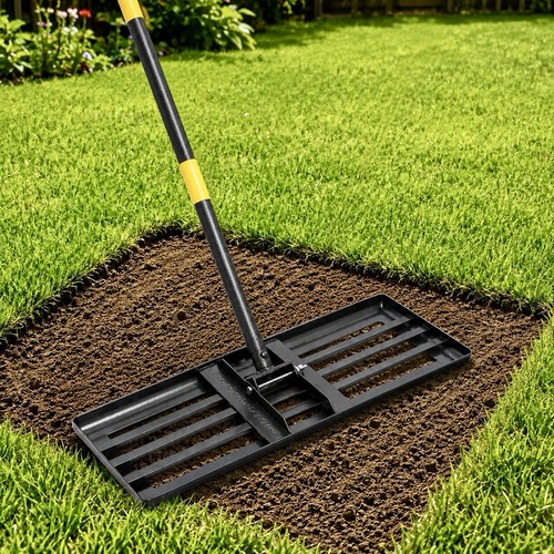 Lawn leveling rake 76x25cm - lawn,