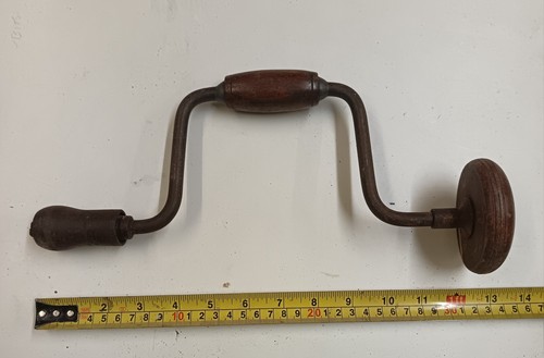 Antique sweep auger bit - antique,