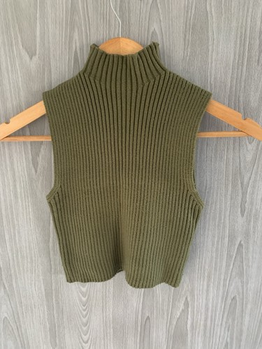 Zara ribbed sleeveless - sleeveless, roll