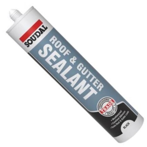 Roof gutter sealant black - gutter,
