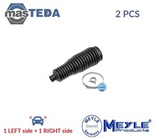 100 620 0013 BELLOWS STEERING RACK BOOT PAIR SET FRONT MEYLE 2PCS FOR AUDI A6,A5