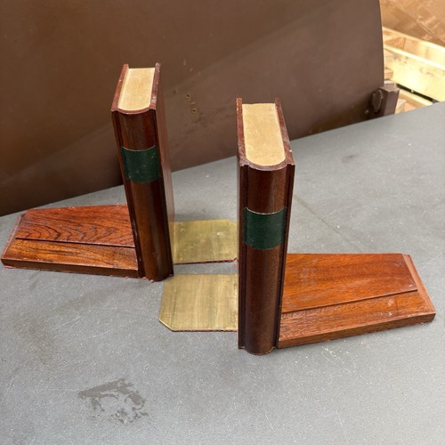 Pair vintage solid - vintage, mahogany
