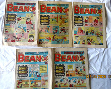 THE BEANO COMICS x 5 DENNIS