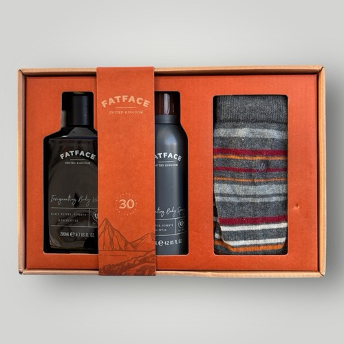 Fat face invigorating gift set - face,