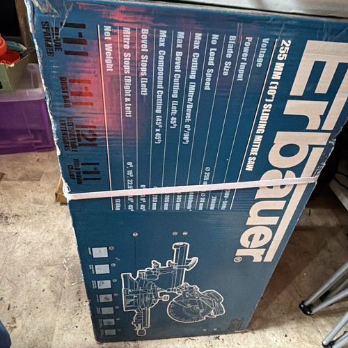 Erbauer sliding mitre - 10",