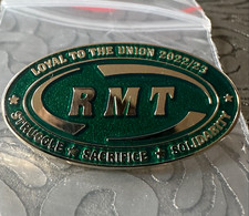 Rmt trade union - -, badge