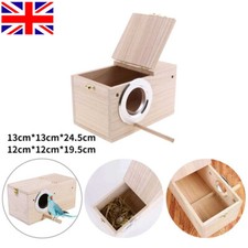 Wooden Birds Breeding Box Cage