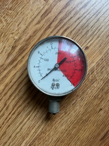 Broomwade air pressure - broomwade, gauge