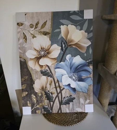 Set modern floral canvas - of, 3