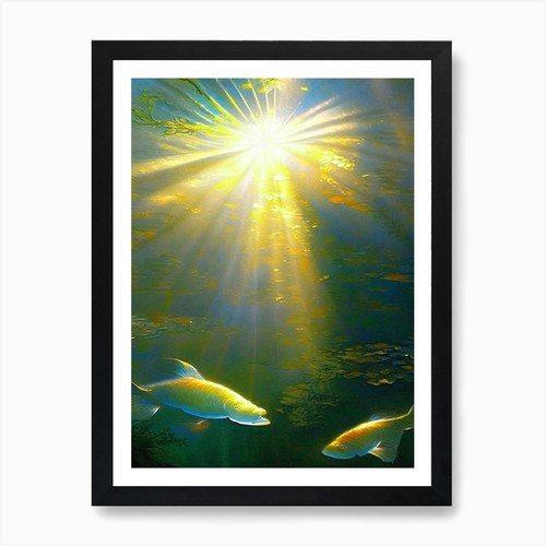 Tancho koi fish monet - fish,