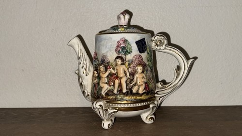 Vintage capodimonte italy - vintage, tea