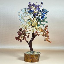 Seven chakra crystal tree - seven,