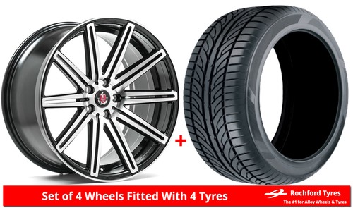 Alloy wheels tyres axe - tyres, 18"