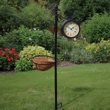 Cockerel Design Garden Clock