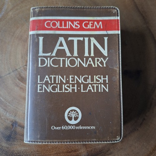 Collins gem latin - latin, dictionary