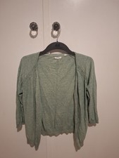 Sage Green Fat Face Cardigan