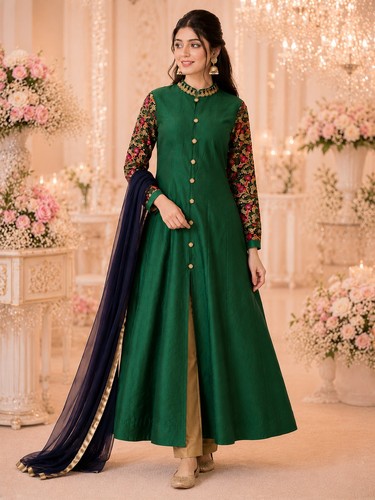 Emerald silk green - emerald,