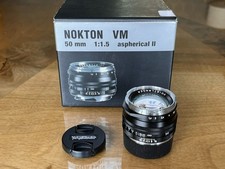 Voigtlander 50mm f1.5 Nokton