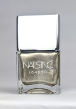 BN Nails Inc Nail Polish "Let Down Your Hair" Metallic Gold 14ml