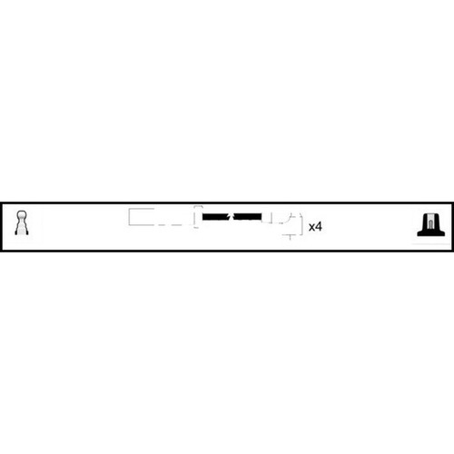 Leads ignition cables kit - ignition,