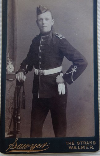 1880s military cdv private - 1880s,