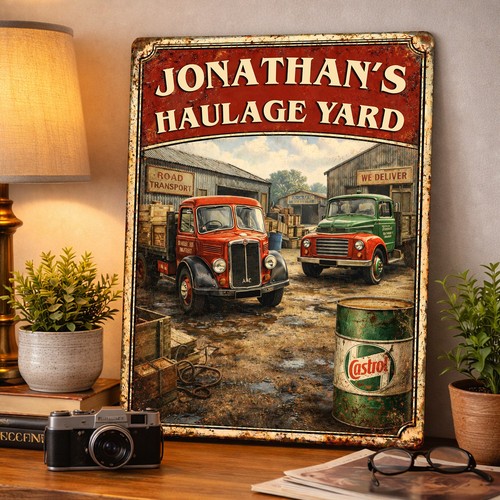 Personalised haulage yard - personalised,