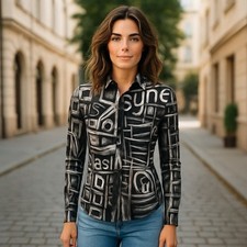 WOMENS DESIGUAL TS-LETTERING