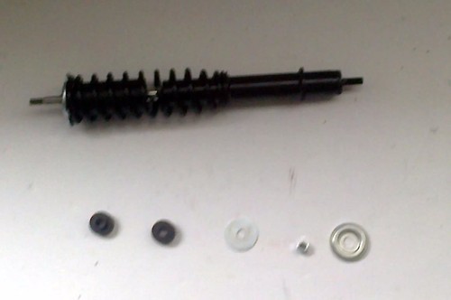 Shock absorber suspension - absorber,