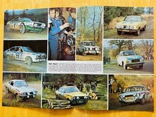 RAC RALLY 1976 OPEL SAAB FORD