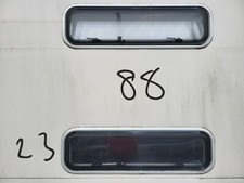 Caravan motorhome Bailey 2007 Side window 88 w x 23 h (35 in x 9)