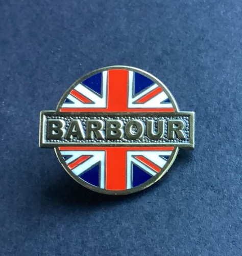 New barbour pin badge union - badge,
