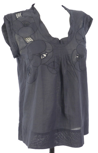 Nicole farhi blouse navy - blouse,