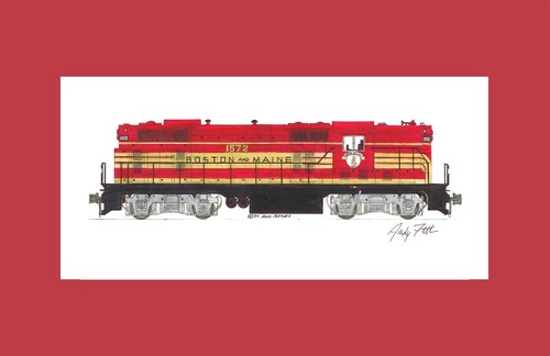 Boston maine gp7 1572 - boston,