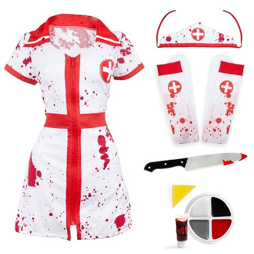 Bloody nurse ladies - ladies, halloween