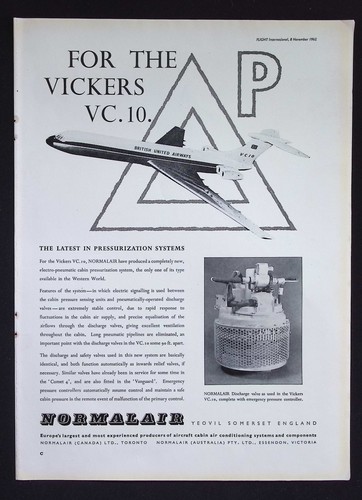 Original 1962 advert vickers - advert,