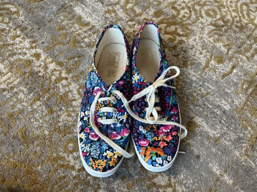 Keds ladies blue floral - ladies,