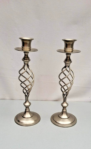 Vintage pewter open barley - vintage,